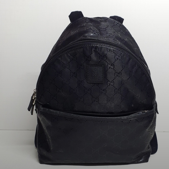 Gucci monogram classic backpack - Picture 1 of 4